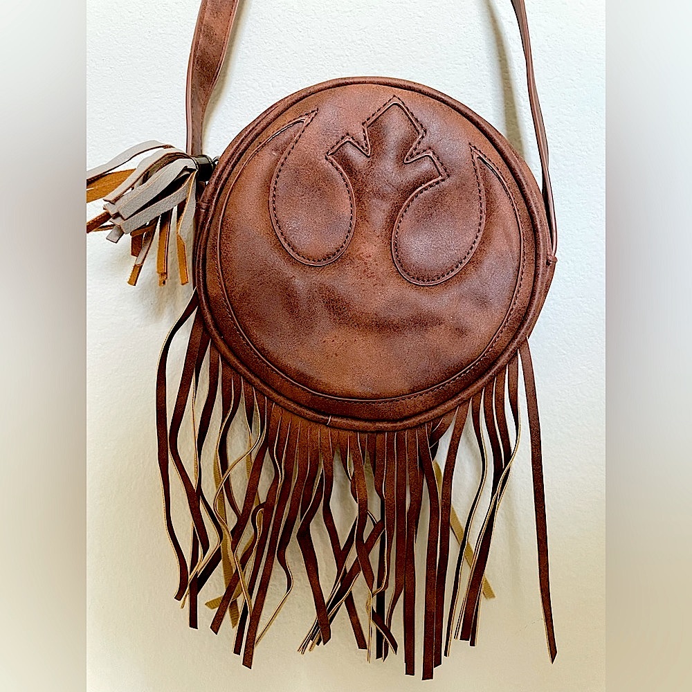 Star Wars faux leather resistance crossbody fringe bag